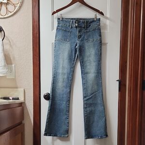 NWT Edikted Low-Rise Flare Jeans - S